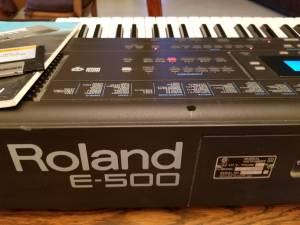 Roland E-500 Intelligent Keyboard (Woodburn)