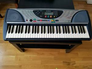 Beautiful Yamaha/JAPAN/ 61 key GREAT STEREO SOUND PIANO-ORGAN in BLUE (BROOKLYN)