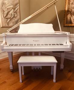 Baby Grand Piano w/ auto player (Charlotte NC)