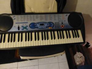 for sale 2 keyboard piano casio teach has great sound instrument (queens)