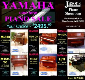 Yamaha Piano - SALE ( Jasons Piano Showroom)
