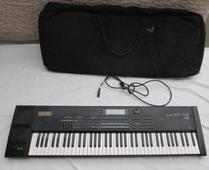 Roland XP-80 Synth - Works- for Parts- Needs Cleaning Restore (sw)