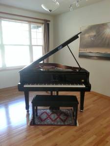 Yamaha C2 grand piano (Eden Prairie)