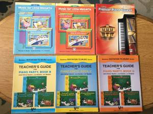 Piano teaching books (Arvada)