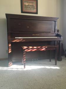 Rare 1913 Mason & Hamlin upright piano (Chico CA)