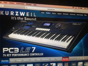 Kurzweil PC3LE7 Synthesizer (Broken Arrow)