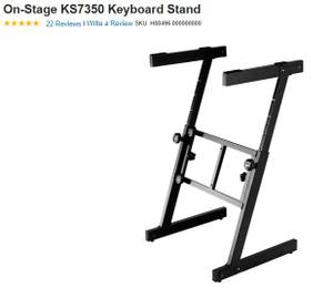 On-Stage KS7350 Keyboard Stand (pensacola)