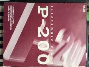 Yamaha Electronic Piano P200 (Elkins Park)