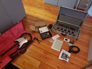 Vintage Roland GR-505 Guitar (plus case), GR-700 Synth (plus case) & P (Downtown