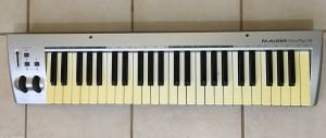 M-Audio 49SE midi keyboard with cable (Gainesville)