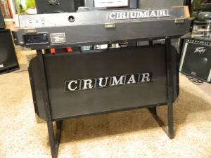 VERY RARE 1970 CRUMAR Key/Synthesizer ! Slide Out Tuners/Effects !