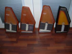 Six(6) Autoharps (Mt. Airy)