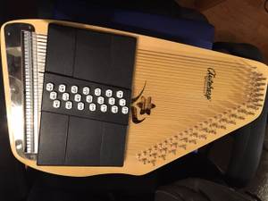New Oscar Schmidt OS45CE Autoharp for sale