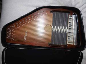 Educator Autoharp (Washburn) Oscar Schmidt 12-Chord 36 strings,pre1960 w/ Case