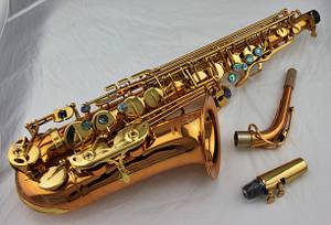 Professional Reference 54 Style Copper/Gold Alto Saxophone (NW-Ann Rd./US 95)