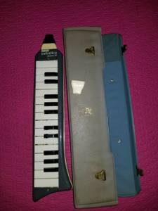 Vintage Hohner Melodica Piano Harmonica with case (Mandarin)