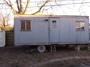 Trailer Job Site Construction Work Space Storage Hunting 18' AC Lights