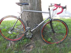 Titanium Road Bike 58 cm 30 speed , price reduced (waukesha)