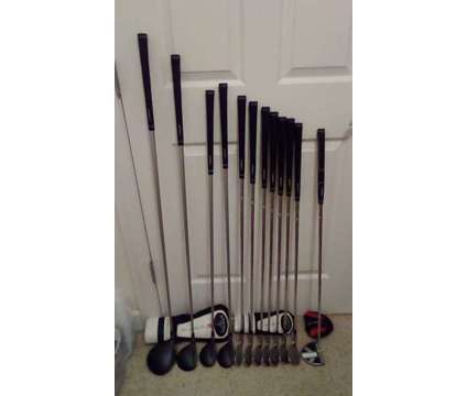 ADAMS Complete Golf Club Set Driver Woods Hybrid Irons And Bag