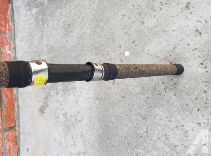 Calstar WC-210S 7.6' Fast Action custom Rod with FUJI Reel Seat, 7 S.S