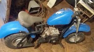 Mini bike, little chopper cash or trade (Near cushing)