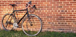 Black Chromoly Steel 56 cm Road Bike 700c - Ready to Ride!