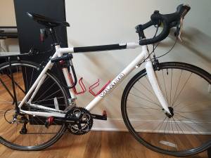 Vilano White Road Bike for sale + all accessories. Get ready 4 spring!