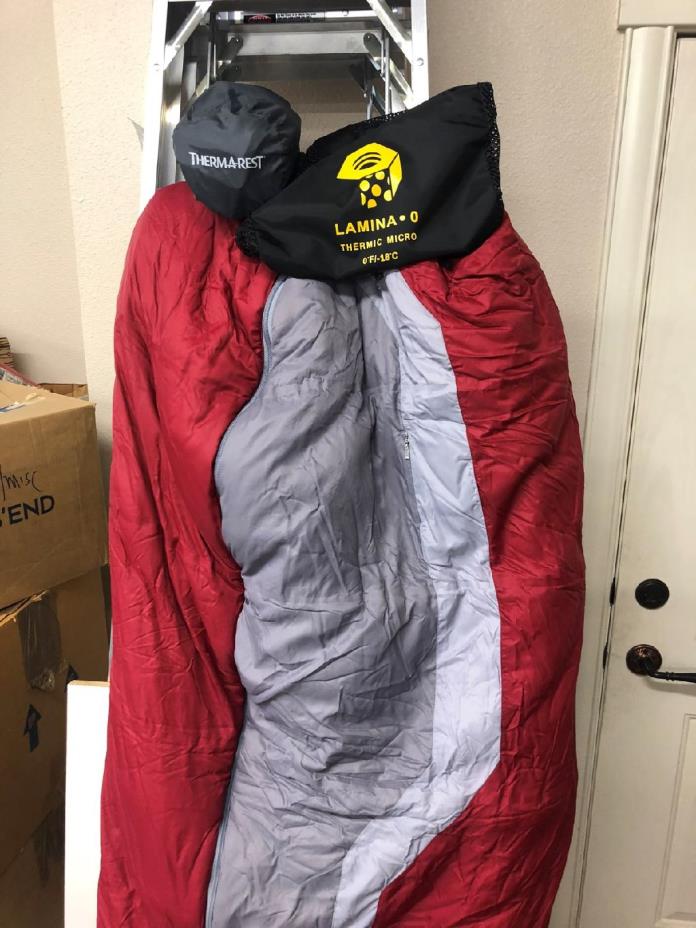 Lamina Sleeping bag with Therma-Rest Air Mattress