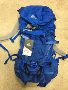 Gregory Alpinisto 50 backpack- brand new