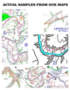 Central Ky. Fishing Maps (Lexington)