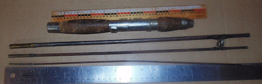 Vintage Samson Steel Fishing Rod Union Hardware Co