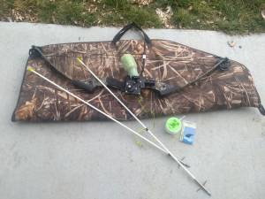 Bow fishing setup (Holdrege)