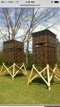 Deer stand/blind/deer stands