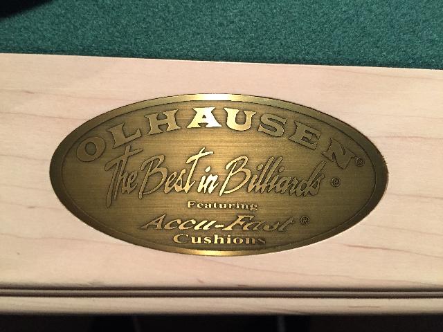 Olhausen Billiard Pool Table Gret Condition