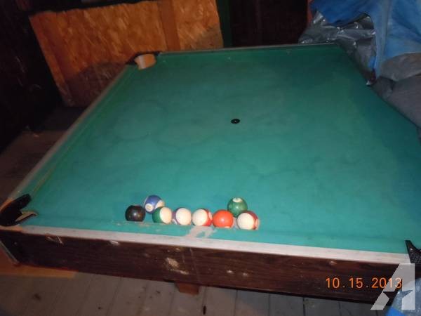 Pool Table with Accessories -