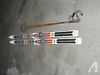 Rossignol ST Retro Competition Skis with Bamboo Poles 80
