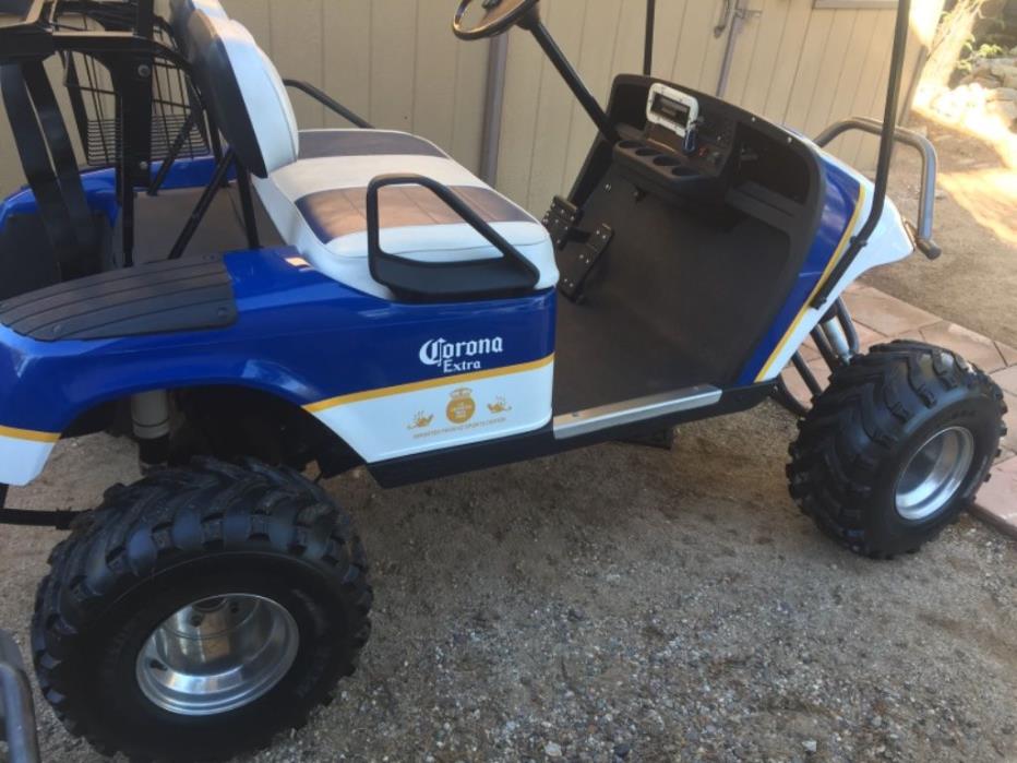EZ-GO Custom lifted Golf Cart