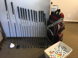 Left Handed Golf Set Callaway/Taylormade