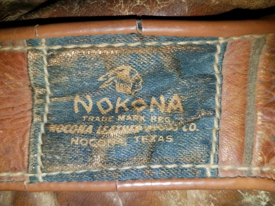 RARE Nokona 4 finger baseball glove