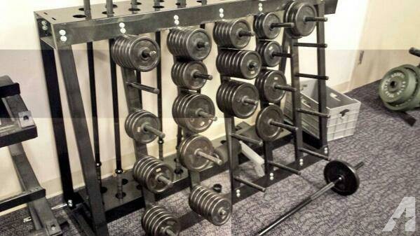 Used Standard weight set -