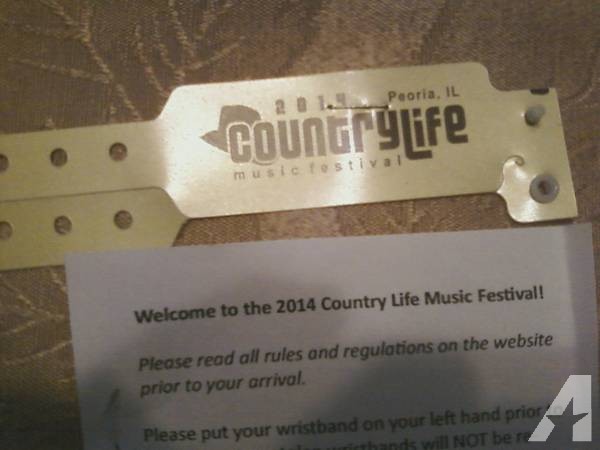 Countrylife Music Festival 3 day passes -