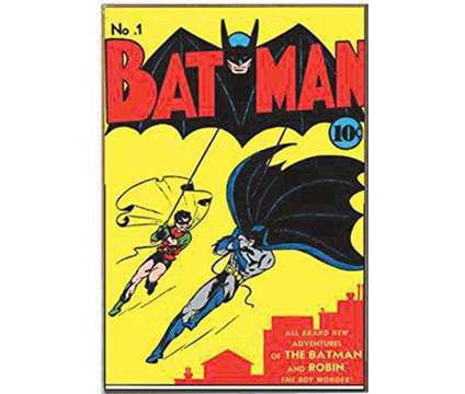 rare copy of batman comic no.1 in mint condition