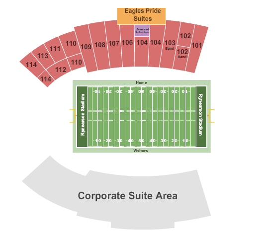 Eastern Michigan Eagles vs. Central Connecticut State Blue Devils Tickets