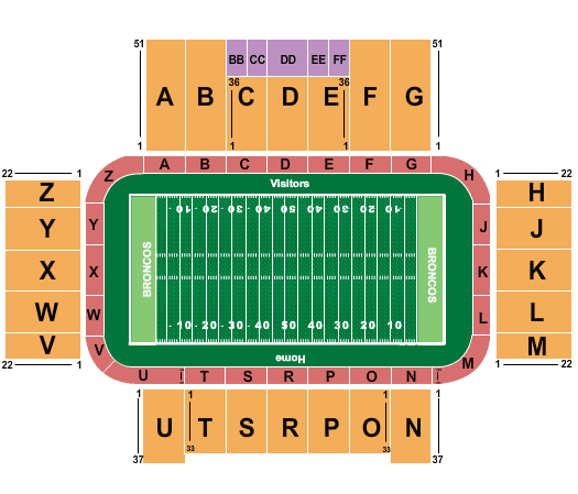 Western Michigan Broncos vs. Bowling Green Falcons Tickets