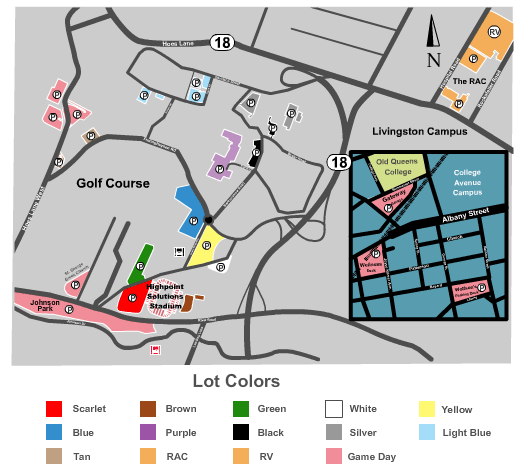 PARKING: Rutgers Scarlet Knights vs. Liberty Flames Tickets