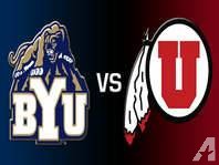 2 BYU vs. Utah Tickets - Donor Seats- Sec 32 row 14 seats 12 and 13. -