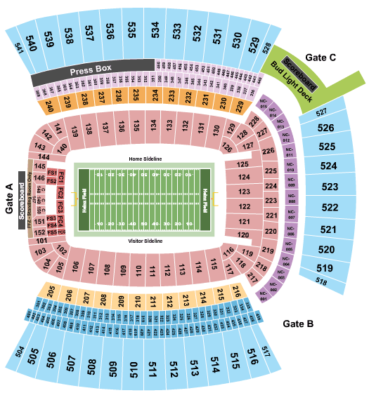 2019 Pittsburgh Steelers Season Tickets (Includes Tickets To All Regular Season
