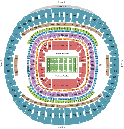 Tickets for NFC Championship Game: New Orleans Saints vs.