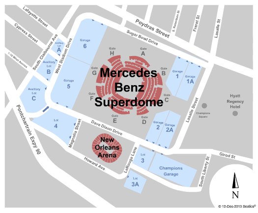Tickets for PARKING: NFC Championship Game: New Orleans Saints vs.