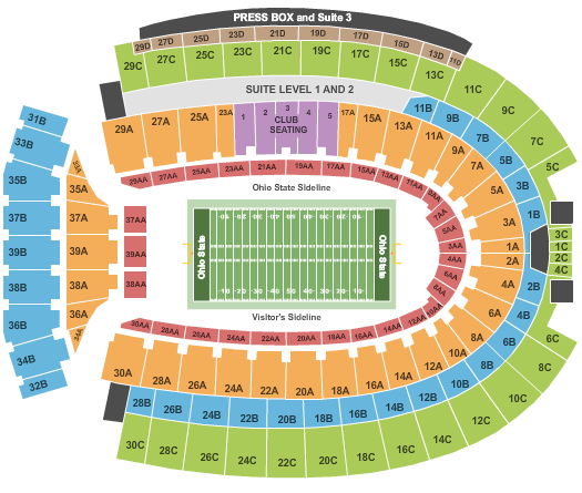 Ohio State Buckeyes Football Spring Game Tickets